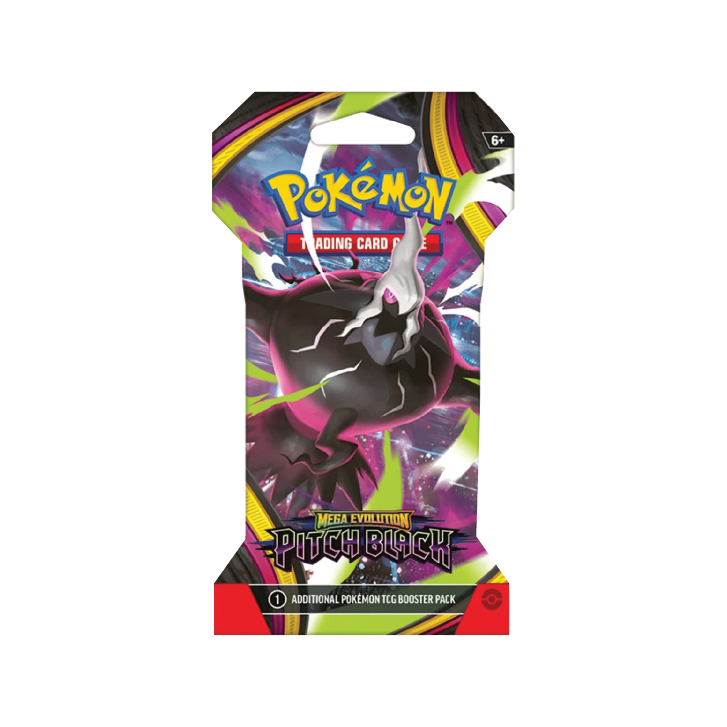 Pokemon TCG: Mega Evolution | Pitch Black Sleeved Booster Pack