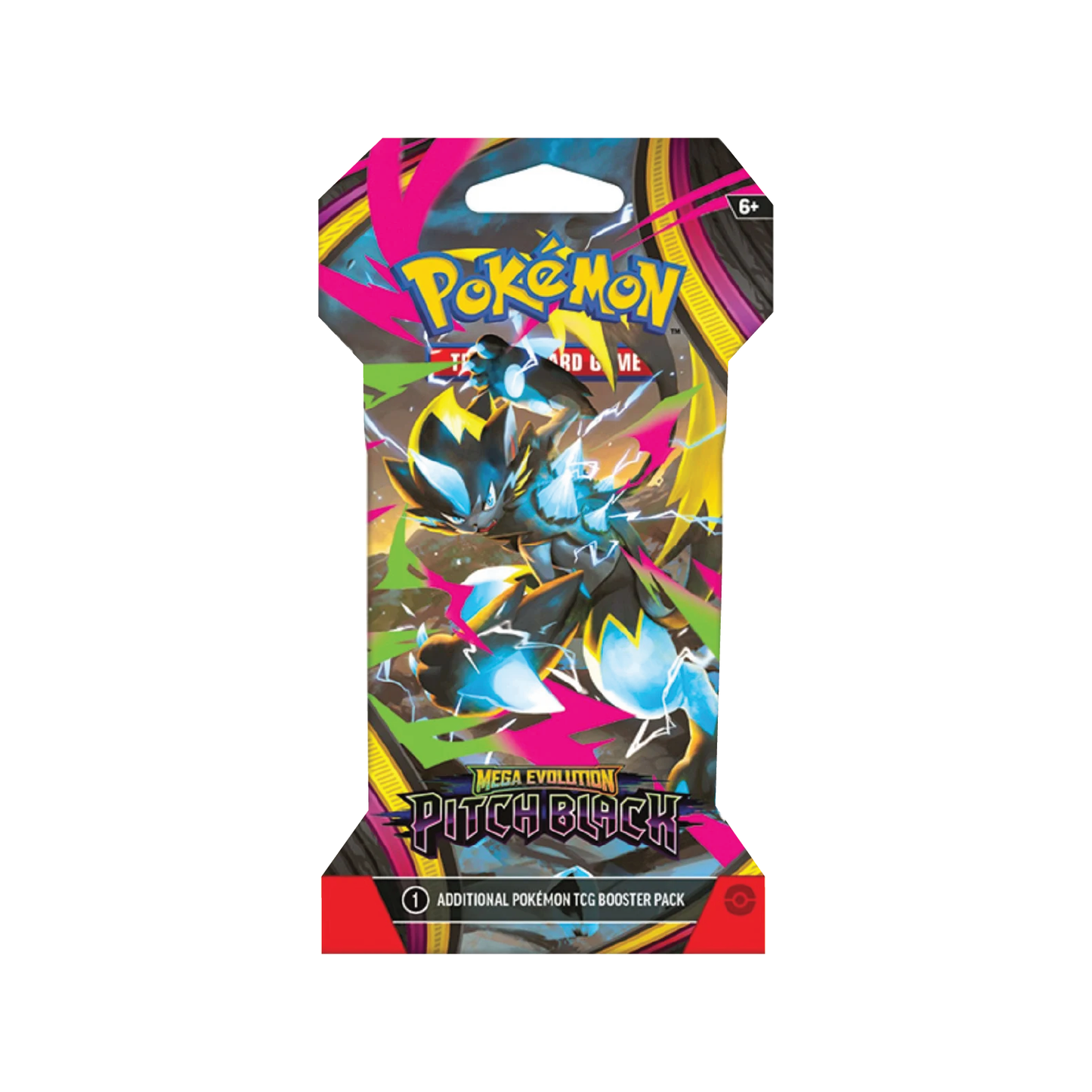 Pokemon TCG: Mega Evolution | Pitch Black Sleeved Booster Pack