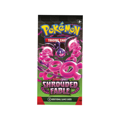 [LIVE] Pokémon TCG | Scarlet & Violet: Shrouded Fable - FIVE Booster Packs (5 packs, 10 cards per pack)