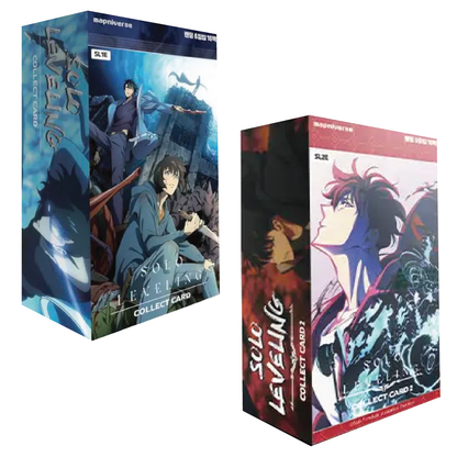 Solo Leveling Booster Box (Mapniverse SL1E OR SL2E, Korean) [LIVE OR SEALED]