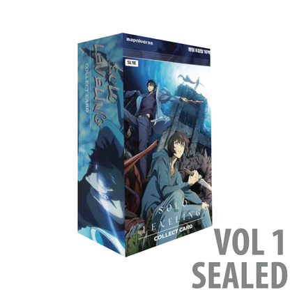 Solo Leveling Booster Box (Mapniverse SL1E OR SL2E, Korean) [LIVE OR SEALED]