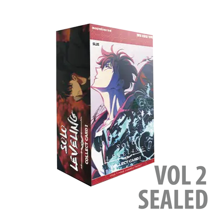 Solo Leveling Booster Box (Mapniverse SL1E OR SL2E, Korean) [LIVE OR SEALED]