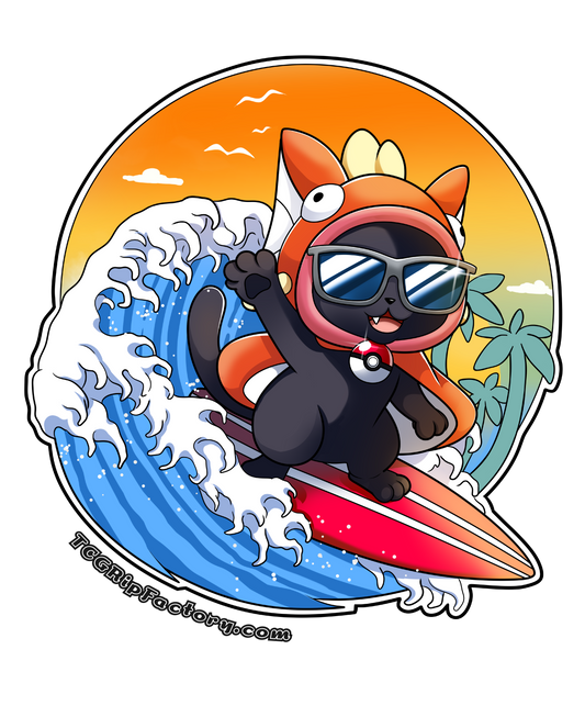 Cat Sticker Series: Mochi's Summer!
