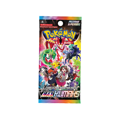 Pokémon TCG: Indonesian Expansion - Vmax Klimaks Booster Box (20 Booster Packs, Indonesian Language)