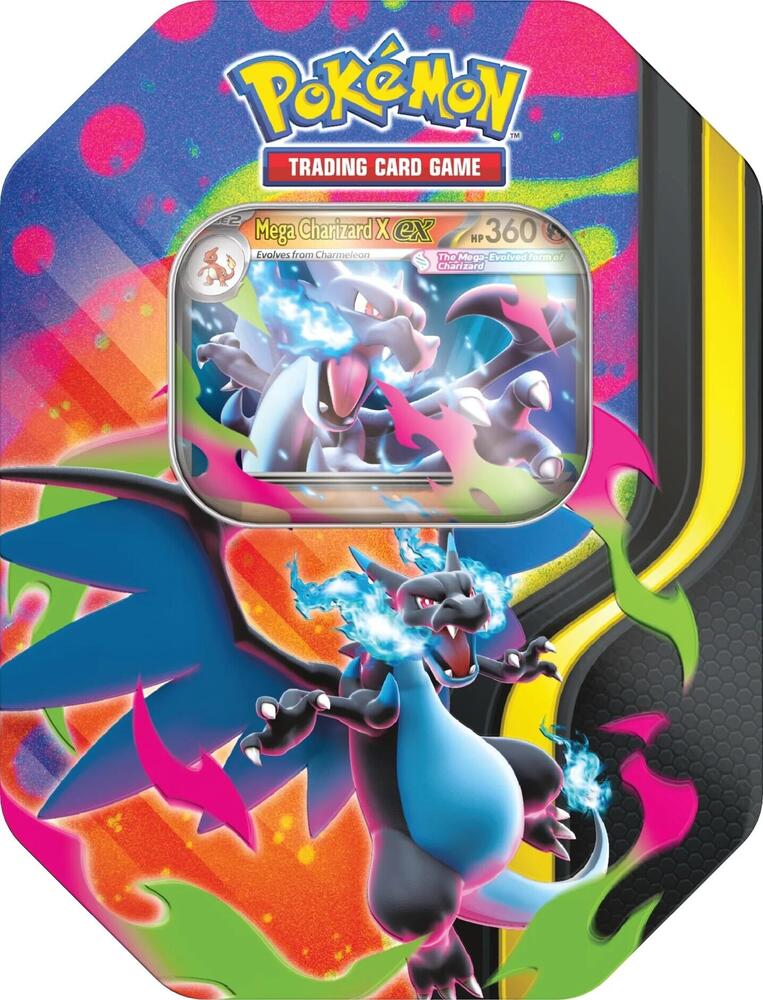 Pokémon TCG | Mega Charizard Tin [LIVE or SEALED]