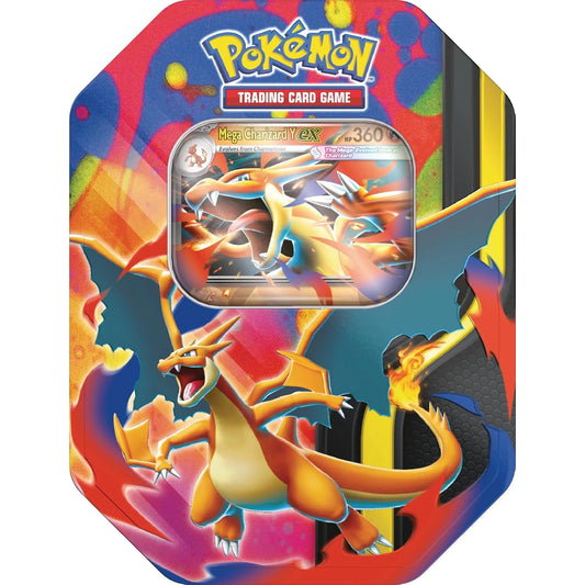 Pokémon TCG | Mega Charizard Tin [LIVE or SEALED]
