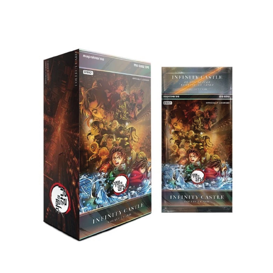 Demon Slayer - INFINITY CASTLE Part 1 Collect Card Booster Box (Mapniverse, Korean)