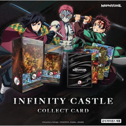 Demon Slayer - INFINITY CASTLE Part 1 Collect Card Booster Box (Mapniverse, Korean)