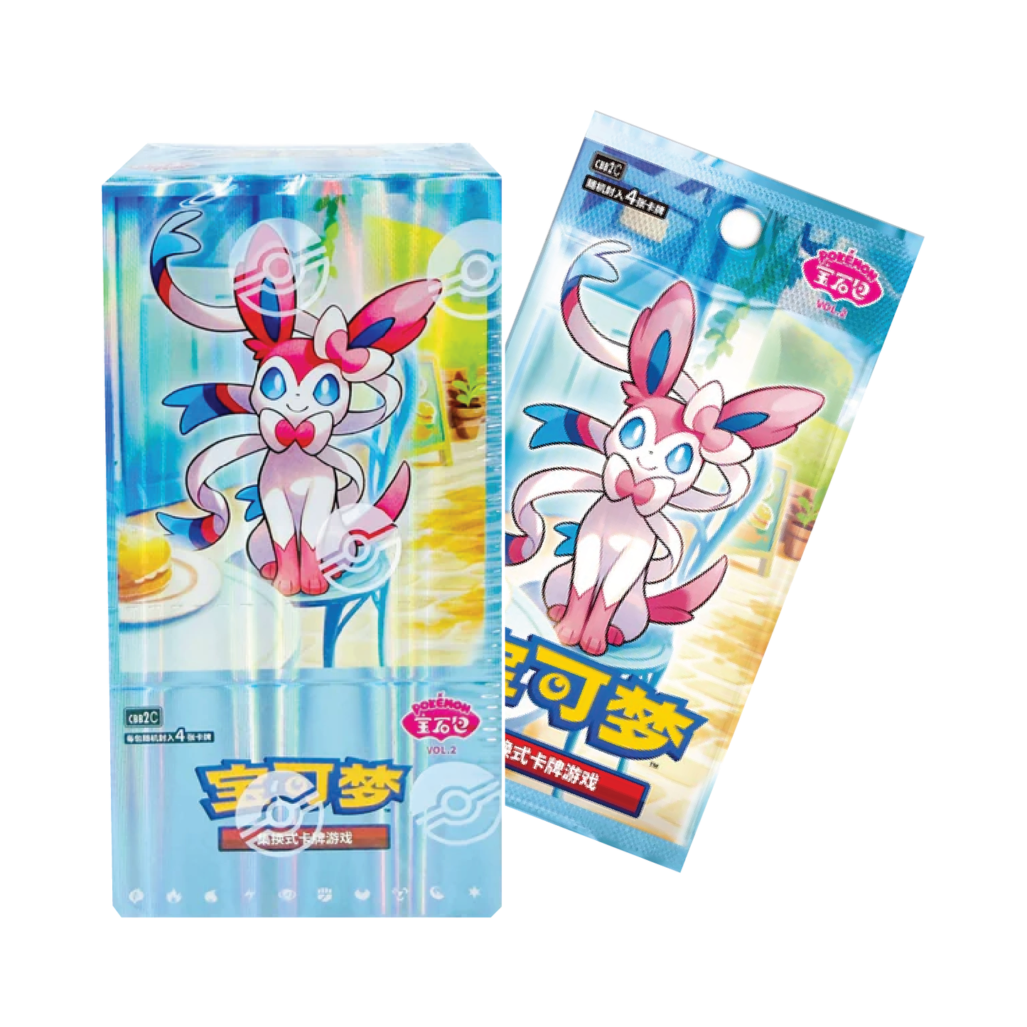 Pokémon TCG: Chinese Expansion - Gemstone/Gem Pack Eevee Booster Box (cbb2C) [LIVE or SEALED]