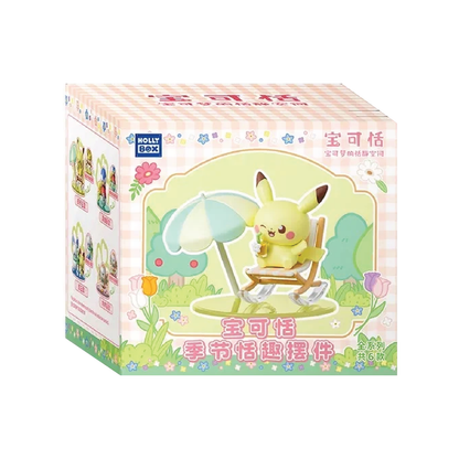 Pokémon Poképeace Seasonal Figure Blind Box (Holly Box, 1 Random Figurine, Chinese)