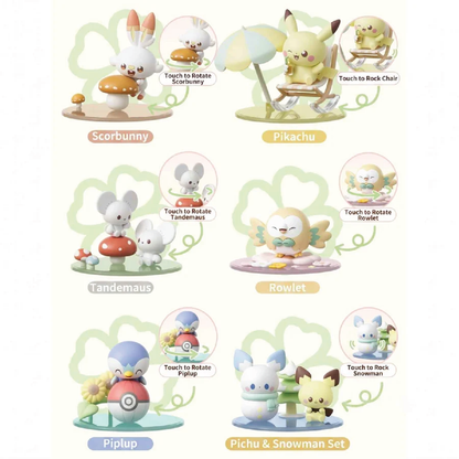 Pokémon Poképeace Seasonal Figure Blind Box (Holly Box, 1 Random Figurine, Chinese)
