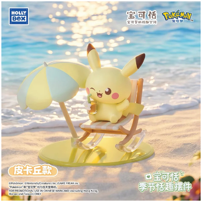 Pokémon Poképeace Seasonal Figure Blind Box (Holly Box, 1 Random Figurine, Chinese)