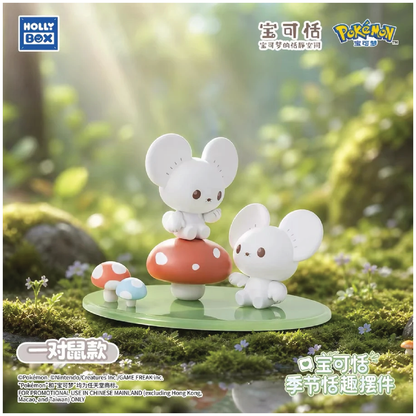 Pokémon Poképeace Seasonal Figure Blind Box (Holly Box, 1 Random Figurine, Chinese)