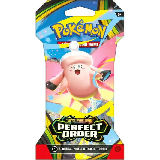 Pokémon TCG | Mega Evolution: Perfect Order - One Sleeved Booster Pack [LIVE or SEALED]