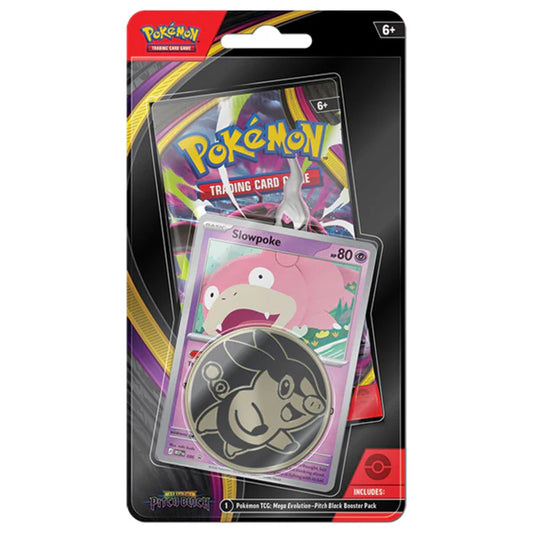 Pokemon TCG: Pitch Black Checklane Blister - Slowpoke Card, Tepig Coin