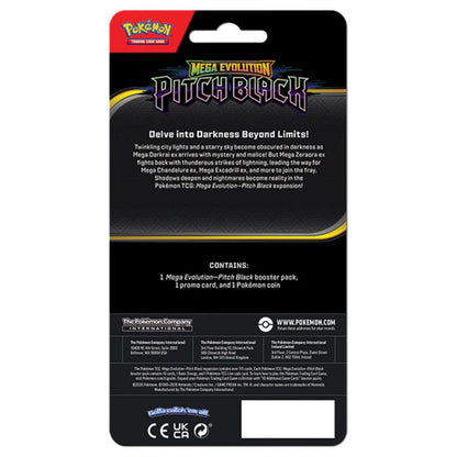 Pokemon TCG: Pitch Black Checklane Blister - Slowpoke Card, Tepig Coin