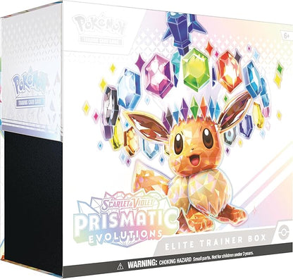 LIVE or SEALED Pokémon TCG | Prismatic Evolutions - Elite Trainer Box (ETB)