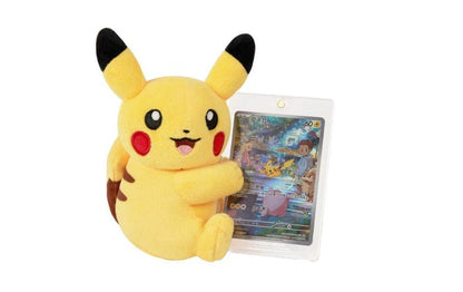 Pokémon Cheek Plush and Card Display: Random Blind Box (Chinese) LIVE OR SEALED