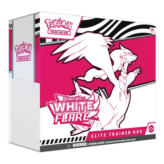 Scarlet & Violet: White Flare Elite Trainer Box (ETB) [LIVE or SEALED]
